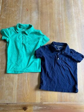 Toddler Boy - Size 3T - x2 Short Sleeve Polo Shirt